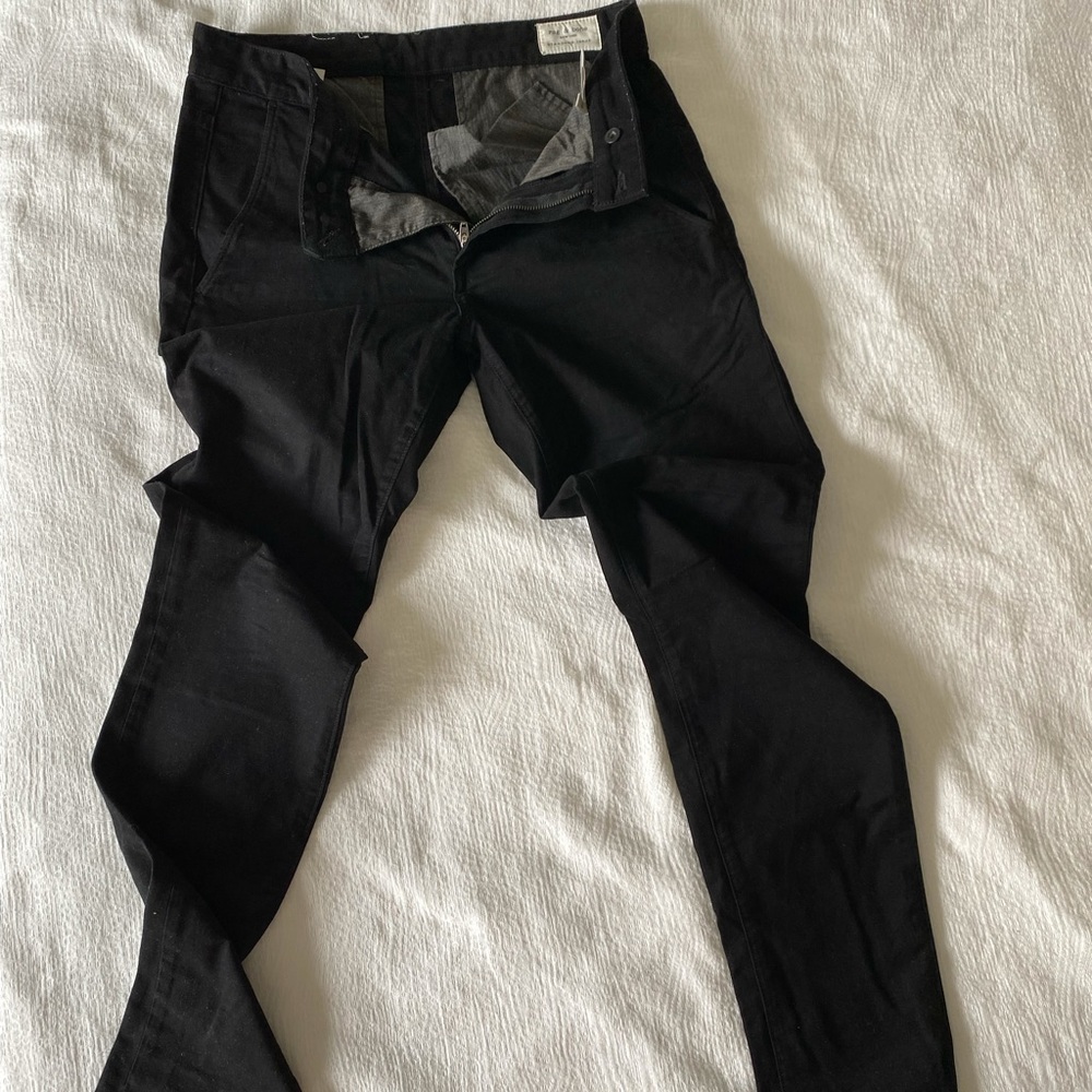 Rag and Bone Standard Issue Black Pants
